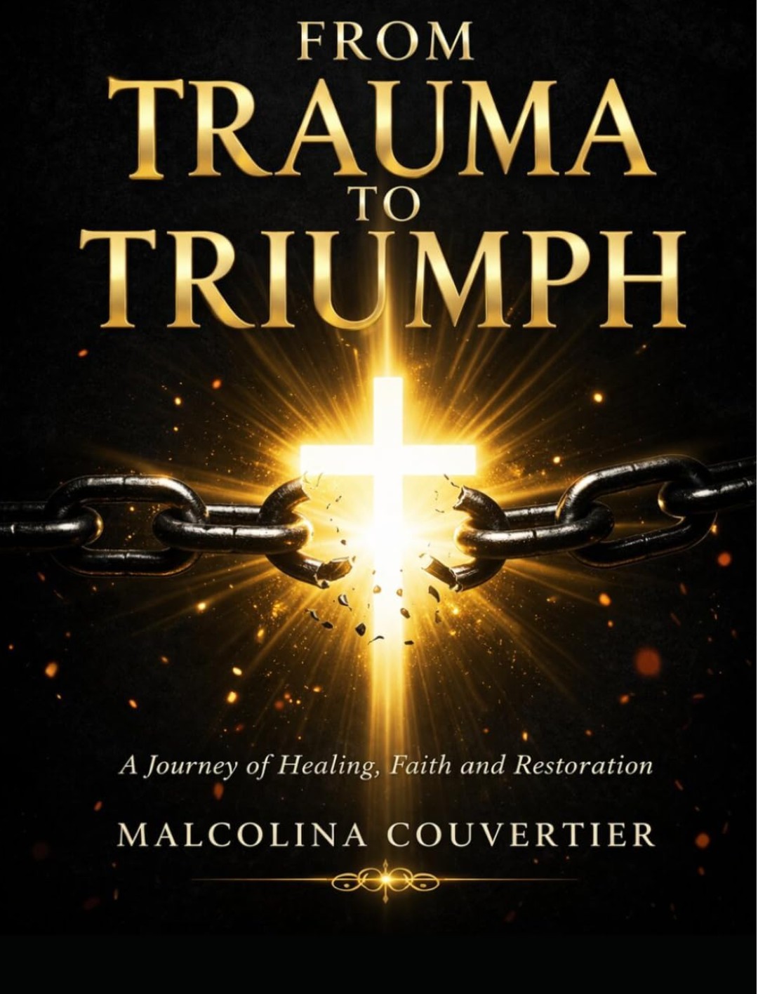 From Trauma to Triumph book cover by Malcolina Couvertier