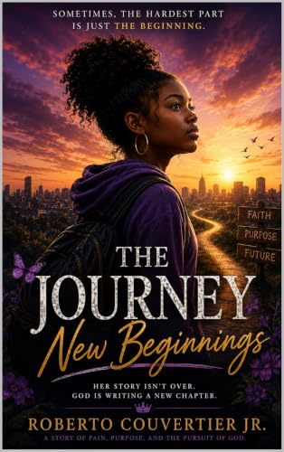 The Journey: New Beginnings book cover by Roberto Couvertier Jr.